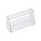 uxcell Acrylic Test Tube Holder Rack 6 Wells for 10ml Centrifuge Tubes Clear...
