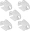 5 Pcs Plastic Tubing Clamps, Small Hose Shut Off Clamps for 1/8" - 1/4" Tube O.D., Water Flow Control Hose Clip Laboratory Pinch Valve...