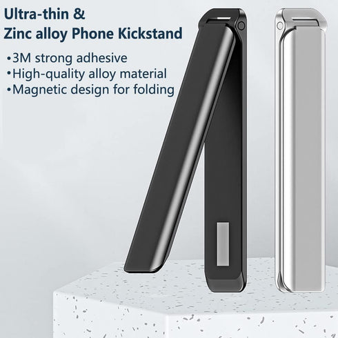 Cell Phone Kickstand,Vertical and Horizontal Aluminum Phone Stand for Desk,Adjustable Phone Holder Stand for Desk Compatible with iPhone 14/13/12/...