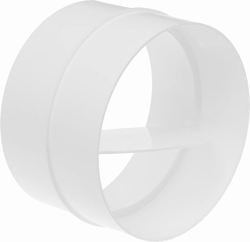 4" Inch Back Draft Blocker, Backdraft Damper Dryer Vent Hose, Inline Extractor Fan Vent Back Draught Shutter