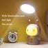 Cartoon Led Desk Lamp Learning Folding Rechargeable Eye Protection Student Children Fun Cute Reading Night Light Bedside Gradient...