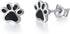 S925 Sterling Silver Puppy Dog Cat Pet Paw Print Stud Earrings...
