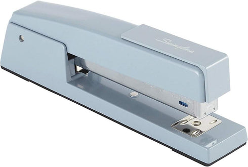 Swingline Stapler, 30 Sheet Capacity, 747 Classic Stapler, Jam Free, Metal, Sky Blue (74708)...