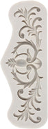 Baroque Style Curlicues Scroll Lace Silicone Fondant Molds Relief Flower Mold Filigree Mold 3D Sculpted For Cake Decorating Cupcake Topper Chocola...