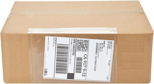 MFLABEL® - Clear Adhesive Top Loading Packing List 7.5" x 5.5" Shipping Label Envelopes Pouches - 100pcs...