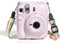 Case For Fujifilm Instax Mini 12 - Clear Hard PVC Protective and Portable Camera Cover with Detachable Adjustable Shoulder Strap...