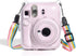 Case For Fujifilm Instax Mini 12 - Clear Hard PVC Protective and Portable Camera Cover with Detachable Adjustable Shoulder Strap...