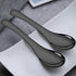 Soup Spoons,4 Pieces Stainless Steel Asian Soup Spoon 6.3 Inch Mirror Polished Black Ramen Spoons Deep Spoon for Soup...