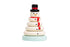 Pearhead Wooden Snowman Stacking Toy Set, Holiday Toys for Toddlers, Baby Nursery Holiday Décor, Sorting and Stacking Tower Educational Toy, for K...