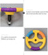 Alipis 1 Pc Children's Steering Wheel Car Seat Toys Toy Steering Wheel for Car Steering Wheel for Bumper Car Kids Car Toys para Toy Cars Toy Car S...