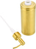 Gold Soap Dispenser,Kmeino Full Stainless Steel Countertop Soap Dispenser, Prime 300 ML Liquid Bottle for Kitchen & Bathroom Hand Dish Lotion (Bru...