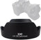 JJC LH-73C Dedicated Bayonet Lens Hood for Canon EF-S 10-18mm f/4.5-5.6 is STM Lens, Canon E10-18mm f4.5-5.6 is STM Lens Lens Hood, Replacement of...