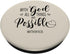 With God All Things Are Possible Bible Verse Faith Women PopSockets Standard PopGrip...