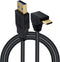 Poyiccot USB Type C 90 Degree Cable 3.3feet/1m, Up & Down Angle USB 3.0 A to USB C Fast Charging Cable for Samsung Galaxy, Tablets and More......