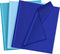 30 Sheets Blue Tissue Paper for Packaging Gift Bags Decoration, Gift Wrap Tissue Paper Bulk for Weddings Birthday DIY Project Christmas Independen...
