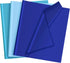 30 Sheets Blue Tissue Paper for Packaging Gift Bags Decoration, Gift Wrap Tissue Paper Bulk for Weddings Birthday DIY Project Christmas Independen...