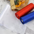 TONIFUL 8 Inch x 22yd Extra Wide Large Royal Blue Satin Ribbon Solid Fabric Ribbons for Door Tree Home Outside Bows Decor Cutting Ceremony Kit Gra...