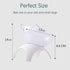 Cat Elevated Bowl with Raised Stand, 15 Degree Tilted Design Neck Guard Stand Raised Pet Food Water Feeder Bowl for Cats or Small Dogs (Single Whi...