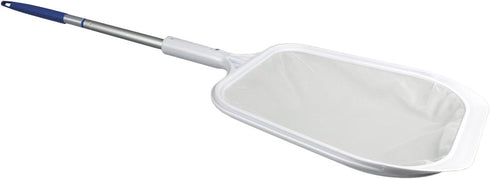 Poolmaster 21156 Small Pool, Spa, Hot Tub and Pond Leaf Skimmer with 2-Piece Adjustable Pole, White...