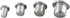 28 Pcs Dowel and Tenon Center Transfer Plugs, 1/4" 5/16" 3/8" and 1/2" Set Solid Doweling Marker Centering Pins Marker Drill Hole Tool for Woodwor...