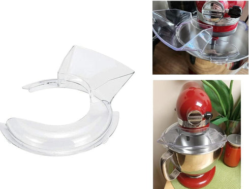KN1PS Splash Pouring Shield W10616906 Fit 4.5-5Qt Pour Shield for KitchenAid Stand Mixer...