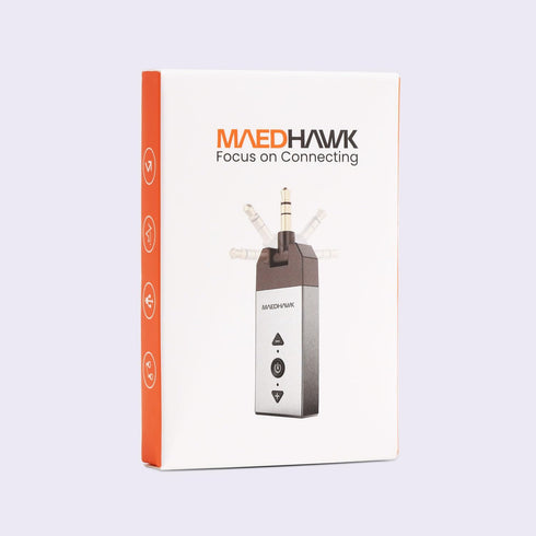 MaedHawk Bluetooth Aux Adapter for Car, Aux to Bluetooth 5.2 Audio Receiver for Car Home Stereo Speaker Headphone, Rotatable 3.5mm Wireless Aux Bl...