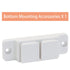 Retractable Mesh Baby Gate Replacement Parts Retractable Mesh Dog Gate Full Set Wall Mounting Baby Gate Hardware Mesh Pet Gate Accessories Extra W...