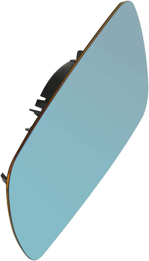 DNA Motoring OEM-MG-0372 3B1857521AA OE Style Left Side Heated Mirror Blue Glass Compatible with 99-06 Volkswagen Golf / 06 GTI / 99-05 Jetta / 98...