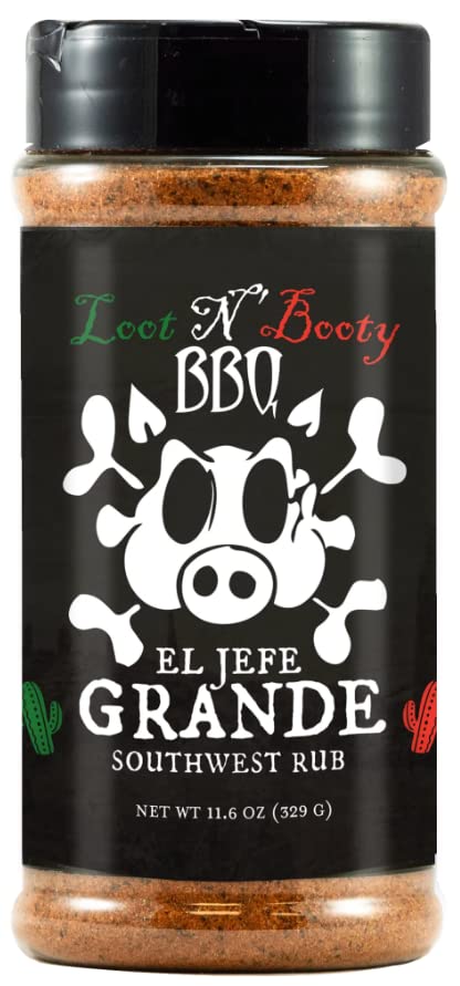 Loot N Booty Loor N' El Jefe Grande Southwest Blend Rub - 11.6 oz....