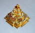 Sri Yantra, Meru Yantra, Sri Chakra in Brass Size 2" Inch - Spiritual Powers, Vaastu Dosh, Prosperity - 3D...