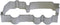 Dress My Cupcake Fire Truck Cookie Cutter, 5-Inch, Set of 12...