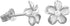 Hawaiian Silver Jewelry Plumeria Womens Stud Earrings – Hawaiian Flower Stud Earrings for Women – Sterling Silver Flower Earrings with CZ Stone – ...
