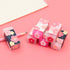 3 Pcs Pink Lovely Cherry Blossoms Rubber Erasers of Sakura Petal Sketch Painting Pencil Correction Tool School Office Stationery Supply Standard P...