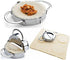 New Stainless Steel Ravioli Mould Dumpling Maker Mold Wrapper Pierogie Pie Crimper Pastry Dough Press Cutter Kitchen Gadgets (S 3inch)...