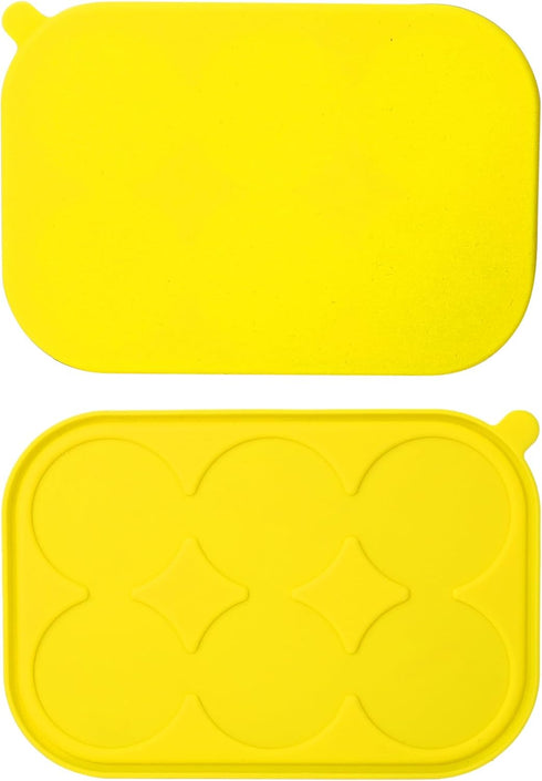 BABORUI Lid Silicone Molds for 6 Cavities Dog Treat Molds (L)...