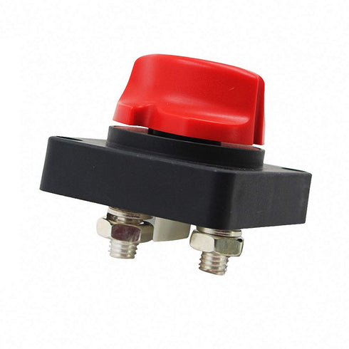 Waterproof Heavy Duty Battery Disconnect Isolator Switch (Panel Mount On-Off) 12/50V 200/1250Amps Master Cut/Shut Off Marine Battery Switch for Bo...