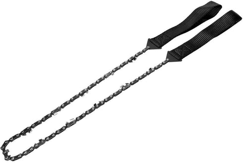 Manual Portable Folding Hand Chainsaw Gear Outdoor Kits for Camping Hiking Survival (Black)...