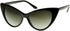 zeroUV Super Cateyes Vintage Inspired Fashion Mod Chic High Pointed Cat-Eye Sunglasses...