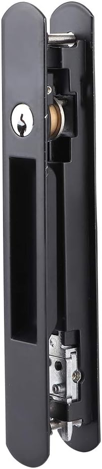 Sliding Door Handle Sliding Glass Door Handle Set, Simple Style Mobile Door Double Sided Lock Catch Sliding Veranda Patio Door Handle Set Locks fo...