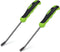 2 Pack Garden Hand Weeder Tool with Ergonomic Handle, Stainless Steel Garden Lawn Weed Puller...