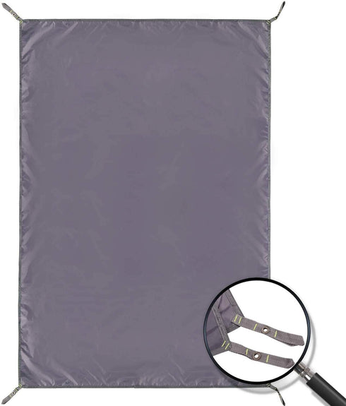 REDCAMP Waterproof Camping Tent Tarp - 55"x83", 4 in 1 Multifunctional Tent Footprint for Camping, Hiking and Survival Gear, Lightweight and Compa...