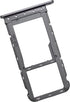 G Power 2021 Single Sim Card Tray MicroSD SD Holder Replacement for Motorola Moto G Power 2021 (XT2117) - Flash Gray......