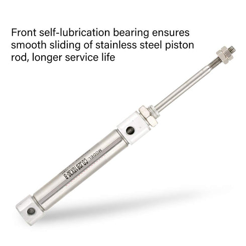 Pneumatic Air Cylinder CDJ2B10-30B 10mm Diameter 30mm Stroke Double Acting Stainless Steel 2 Hydraulic Cylinder...