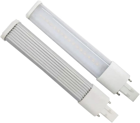 2 Pack 6W 2 Pin GX23 LED Horizontal PL Light Bulb, 13W CFL Equivalent, PLS-13W Replacement LED Plug & Play Light Bulb(Warm White 3000K)...