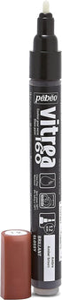 Pebeo Vitrea 160, Glossy Glass Paint Marker - Amber...