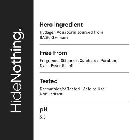 Minimalist 5% Aquaporin Booster Face Wash for Dry Skin to Provide Hydration with Hyaluronic Acid | Gently Cleanses | For Women & Men | 3.4 Fl Oz /...