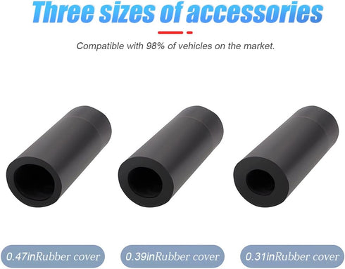 Car Gear Shift Knob, Manual & Automatic Transmission Car Grip Knife Handle Gear with Adapter Screws and Spanner, Car Gear Lever Shifter Handle Aut...