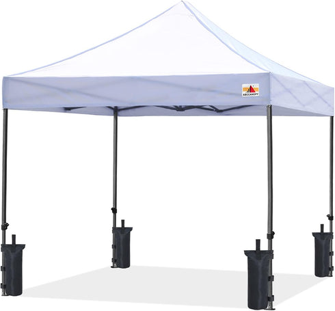 ABCCANOPY 112 LBS Extra Large Canopy Sand Bags, 4-Pack, Black (without Sand)...