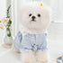 Fashion Pet Dog Clothes, Cute Dresses for Small Dogs Cats Summer Puppy Skirt Pup Yorkie Clothing Sundress Costume Cat Clothing Female Pet Skirt Ou...
