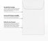 LUXPaper #1 Coin Envelopes | 2 1/4" x 3 1/2" | Bright White | 24lb. Text | 250 Qty...